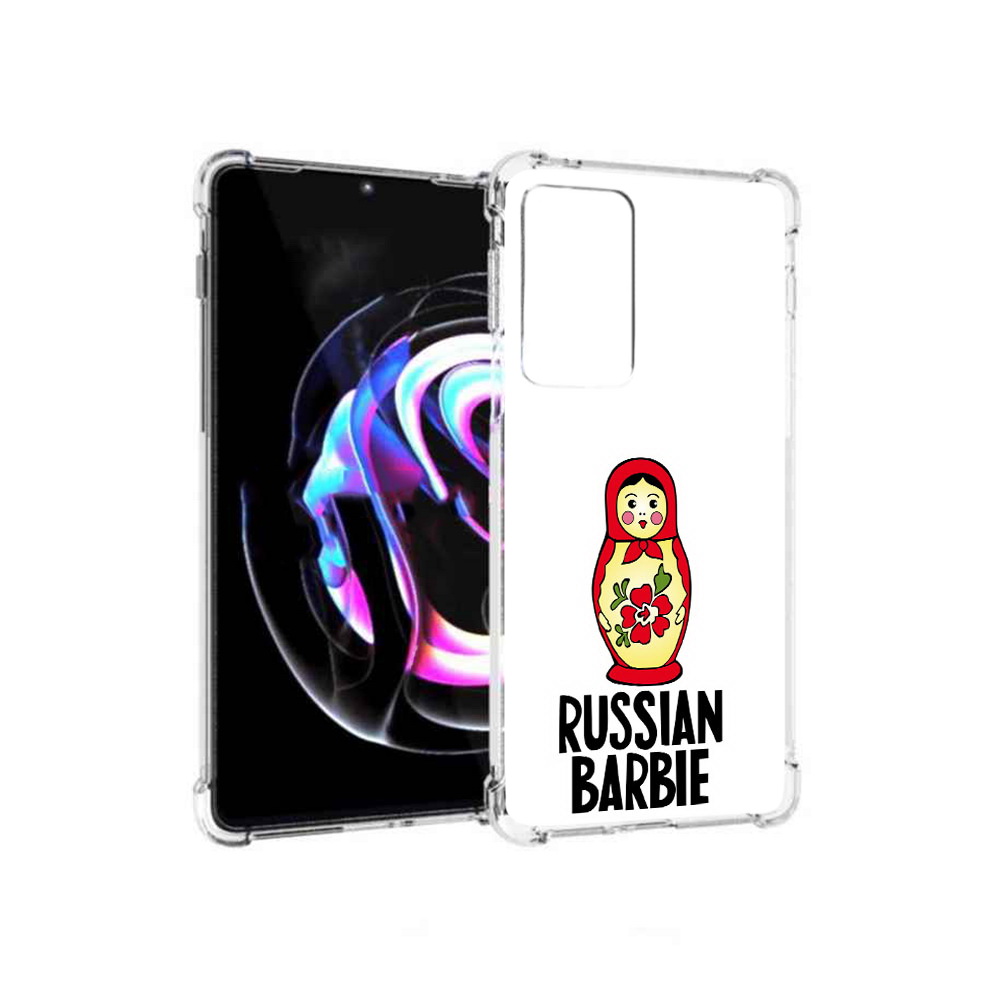 

Чехол MyPads Tocco для Motorola Moto Edge 20 Pro матрешка (PT227063.364.459), Прозрачный, Tocco