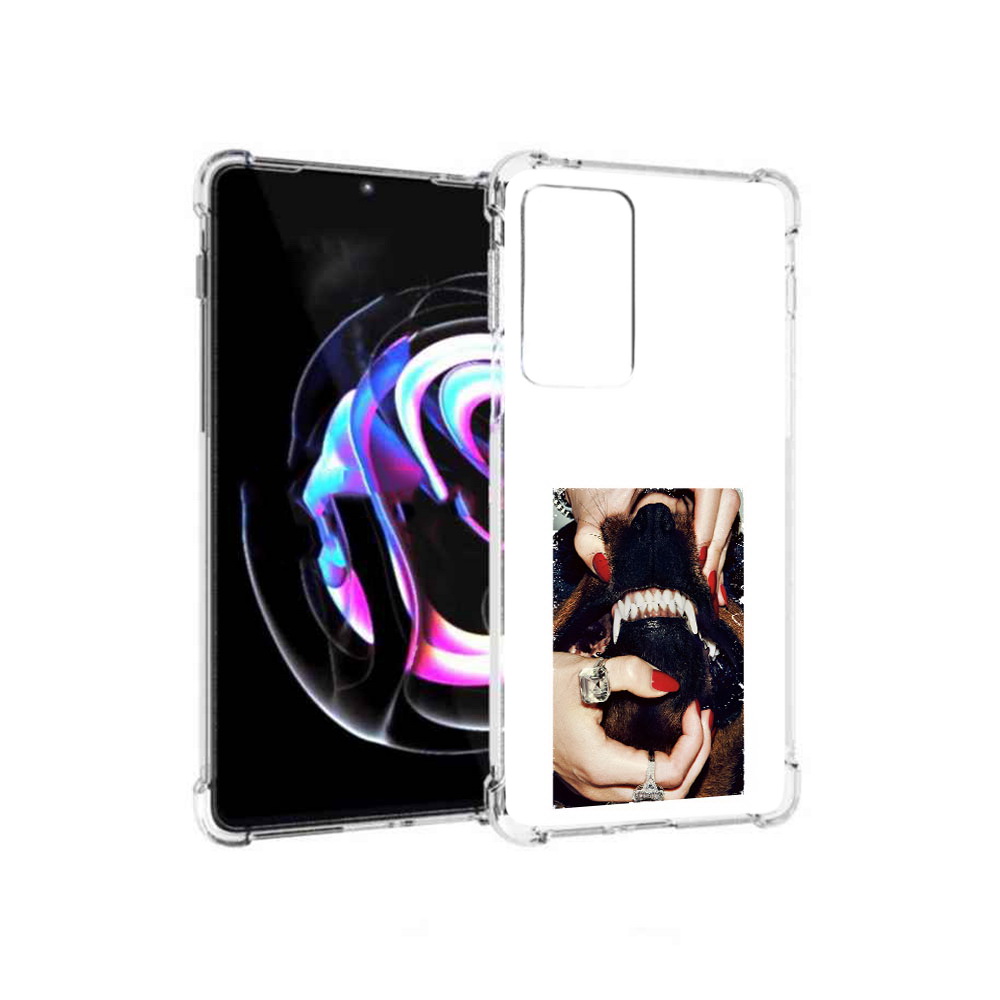 

Чехол MyPads Tocco для Motorola Moto Edge 20 Pro маникюр (PT227063.364.457), Прозрачный, Tocco