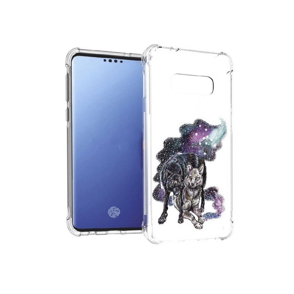 

Чехол MyPads Tocco для Samsung Galaxy S10E звездные волки (PT145748.492.352), Прозрачный, Tocco