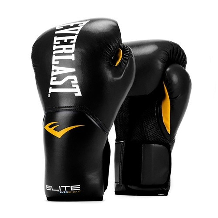 фото Снарядные перчатки everlast elite prostyle, черный, l/xl