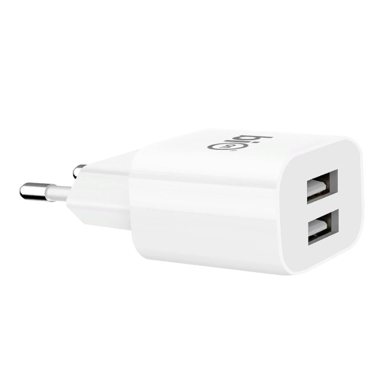 

Bion Сетевое Зарядное Устройство, 2*USB-A, 10 Вт, белый [BXP-ADP-2A-10W]