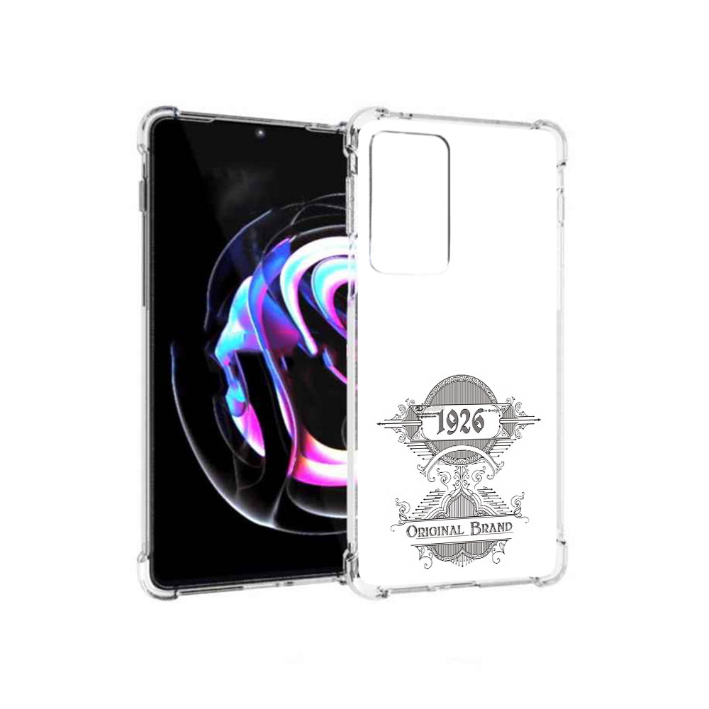 

Чехол MyPads Tocco для Motorola Moto Edge 20 Pro логотип черно белый (PT227063.364.446), Прозрачный, Tocco
