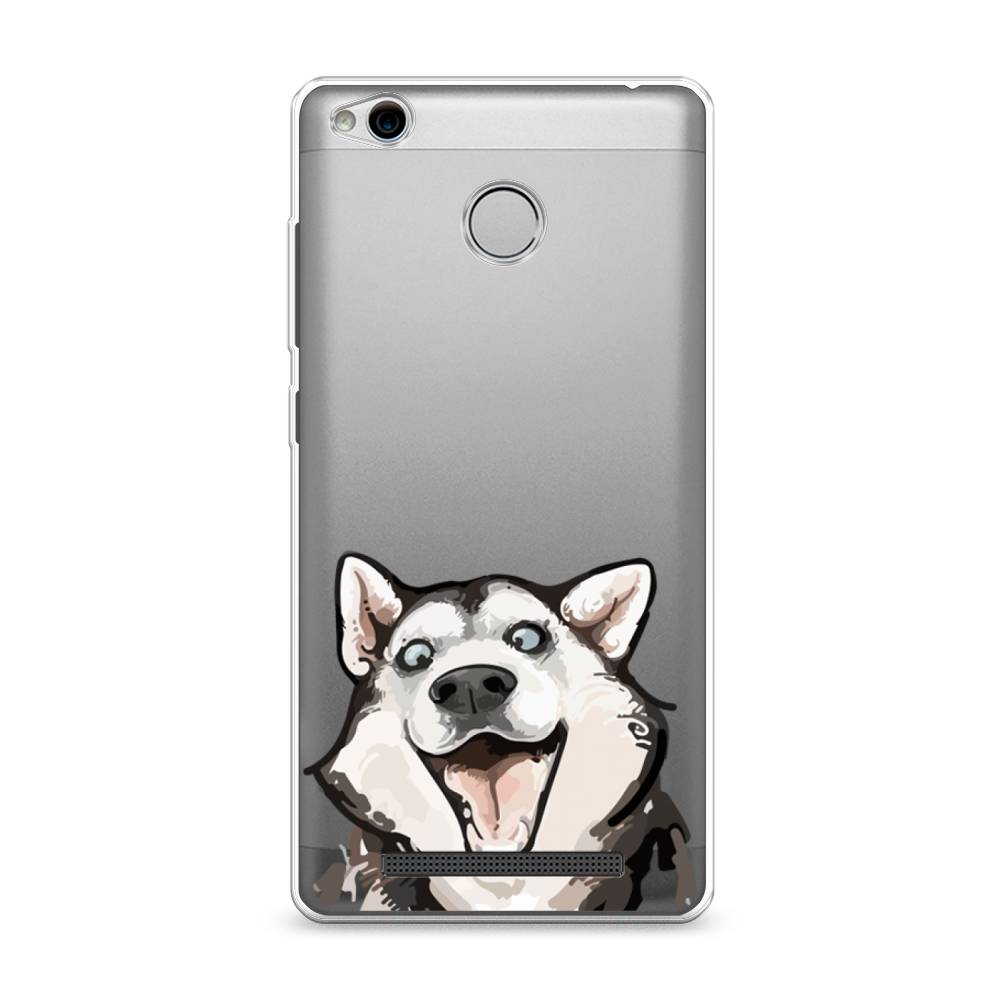 

Чехол Awog на Xiaomi Redmi 3 Pro (3S) "Радостный хаски", Разноцветный, 30950-1