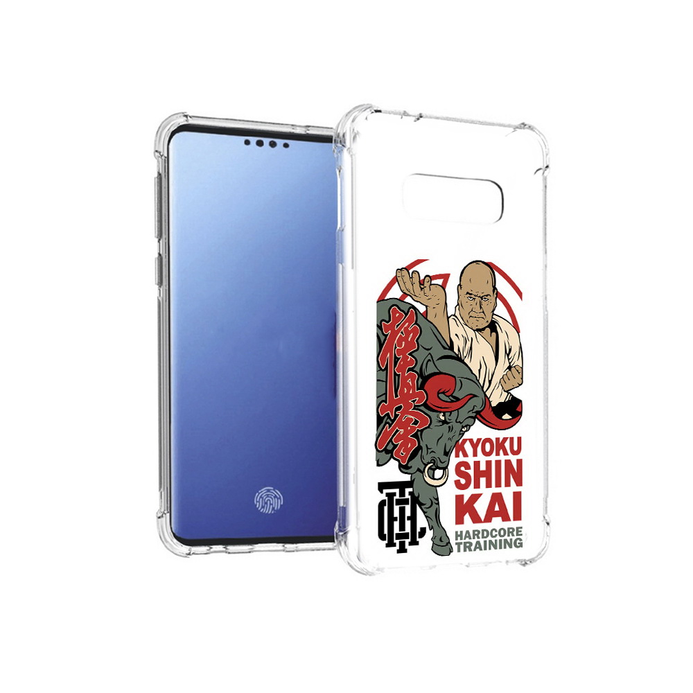 

Чехол MyPads Tocco для Samsung Galaxy S10E единоборства рисунок (PT145748.492.343), Прозрачный, Tocco