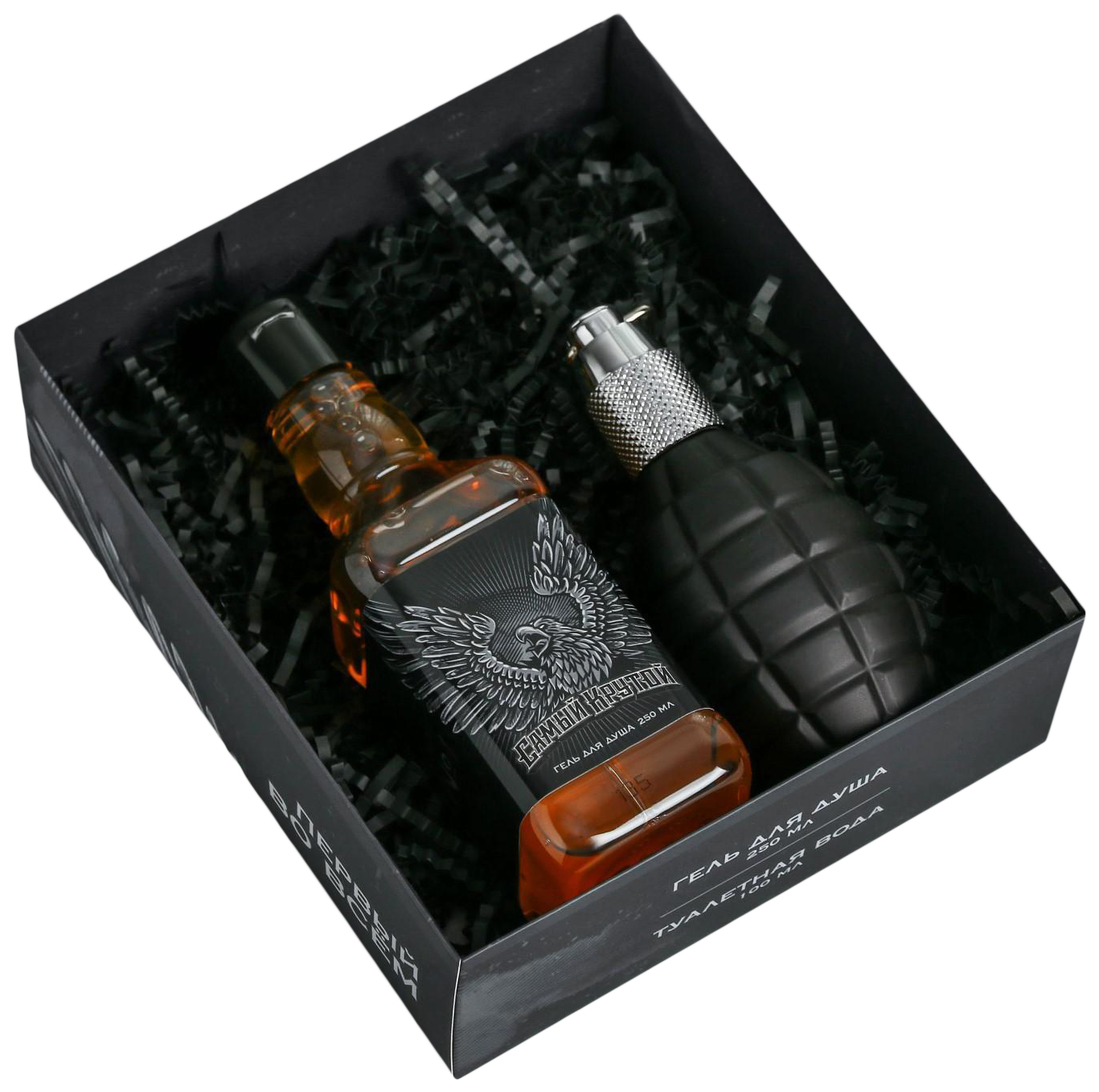 фото Набор «настоящий мужик» гель для душа виски, парфюм граната 5073661 hard line