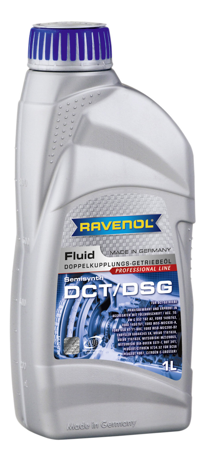 фото Ravenol трансмиссионное масло dct/dsg getriebe fluid (1л) (второй номер 4014835718913)