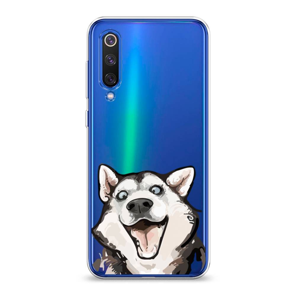 

Чехол Awog на Xiaomi Mi9 SE "Радостный хаски", Разноцветный, 35250-1