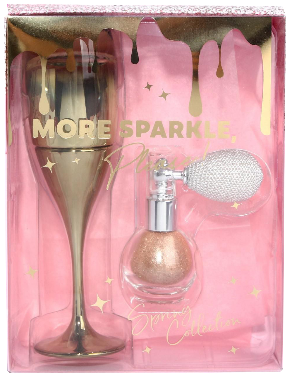 Подарочный набор: парфюм и мерцающий хайлайтер More sparkle, please! 5040651