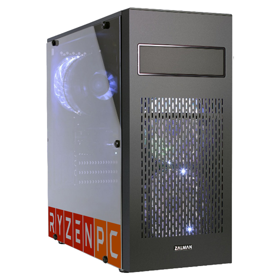 Настольный компьютер RyzenPC black (3318112)