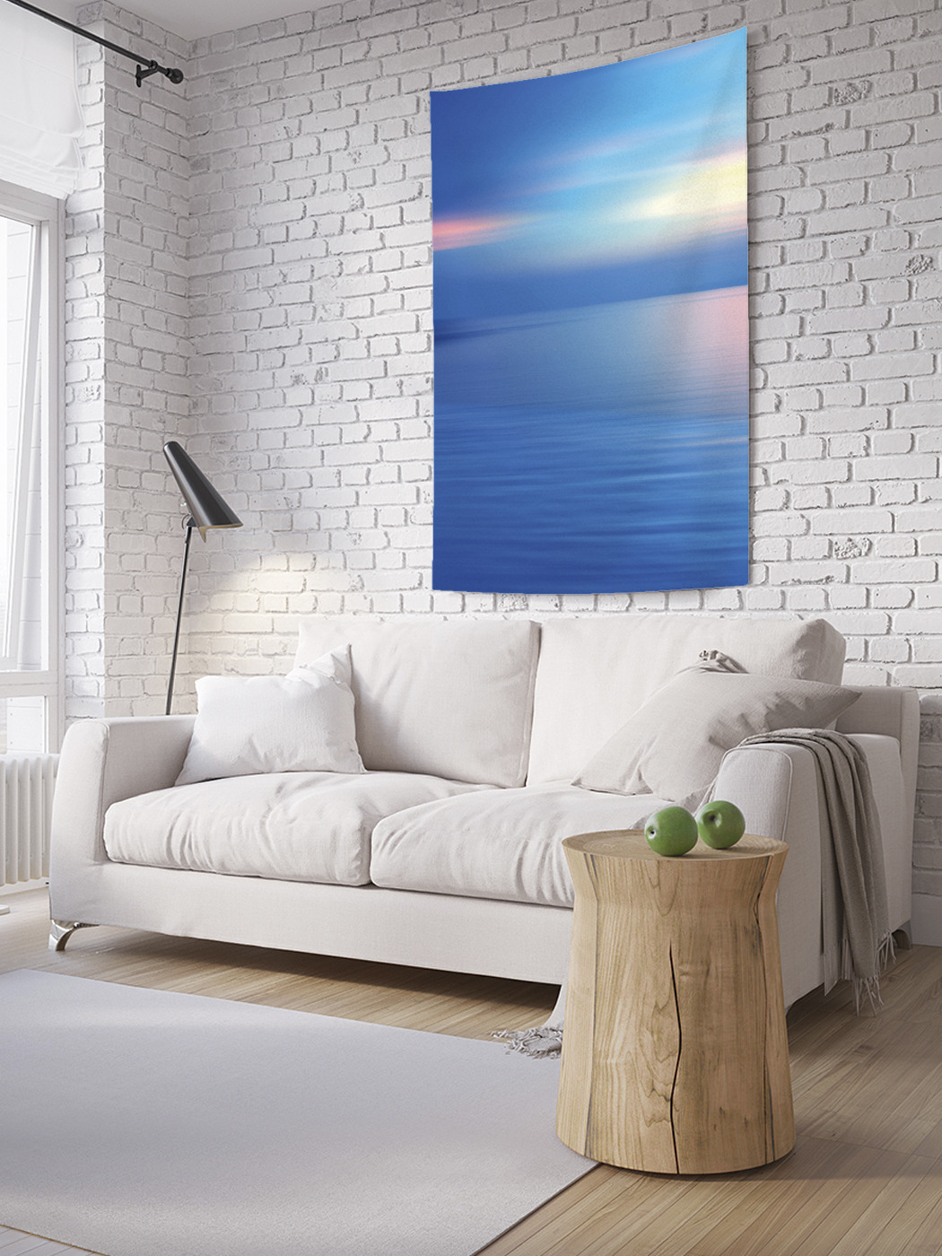 

Вертикальное фотопанно на стену JoyArty Нежный закат в небе 150x200 см, Нежный закат в небе
