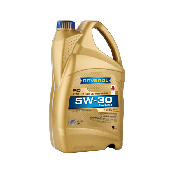 фото Ravenol масло моторное fo 5w-30 5л (синтетика)