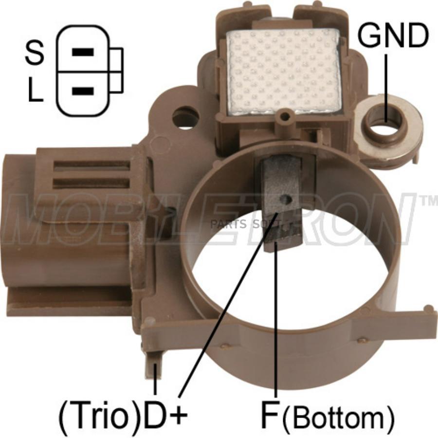 

Реле-регулятор генератора MITSUBISHI 14.6V A866X09171\IM281\YR-588\131471 [OE MD611481]\MI