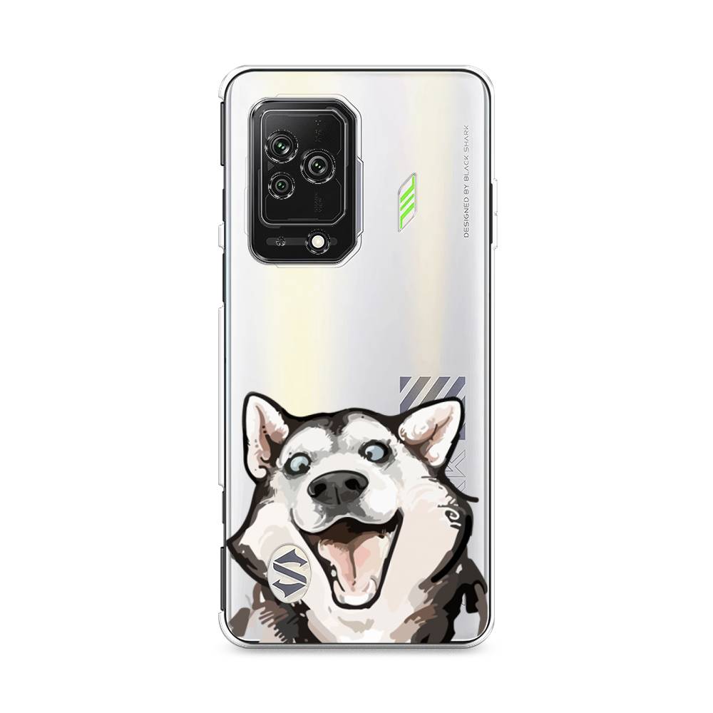 

Чехол Awog на Xiaomi Black Shark 5 "Радостный хаски", Разноцветный, 314050-1