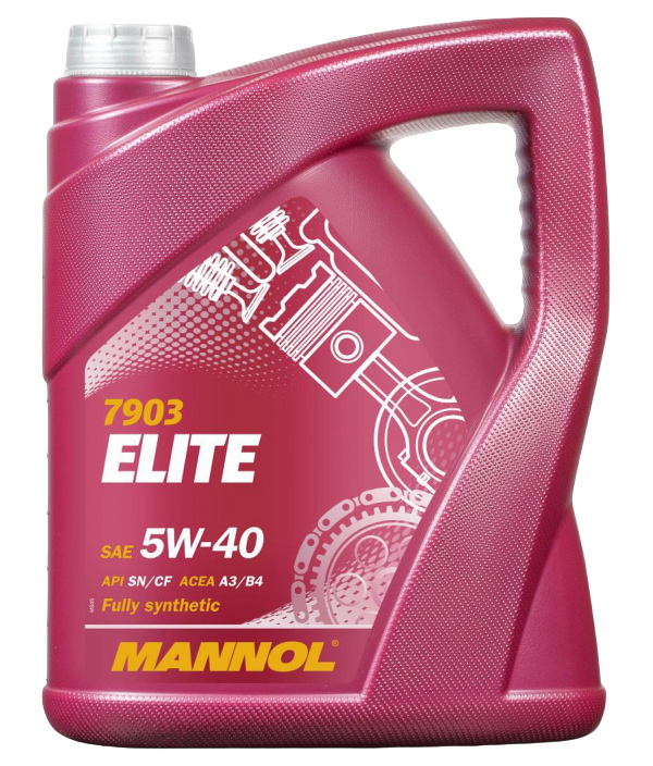 фото Mannol 7903-5 mannol синтетическое моторное масло elite 5w40 sn/cf 5л.