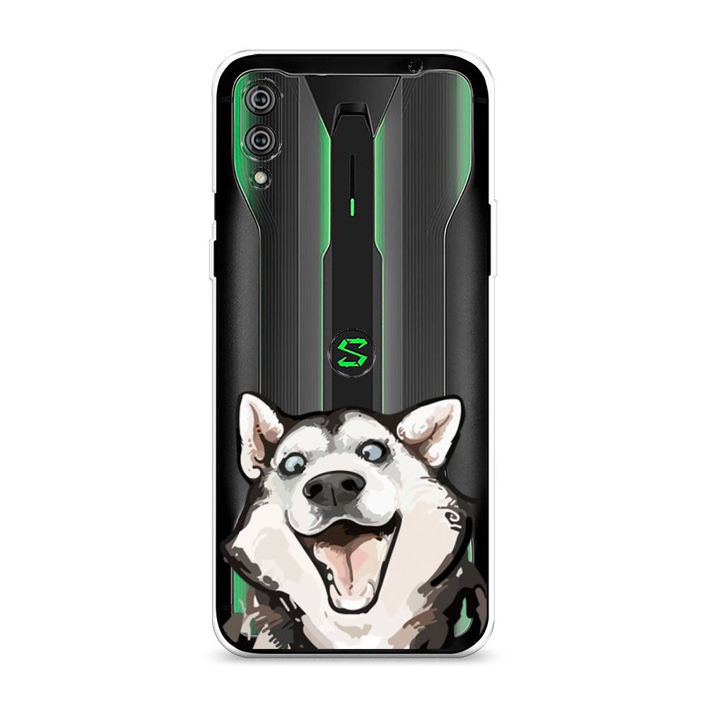 

Чехол Awog на Xiaomi Black Shark 2/2 Pro "Радостный хаски", Разноцветный, 36450-1