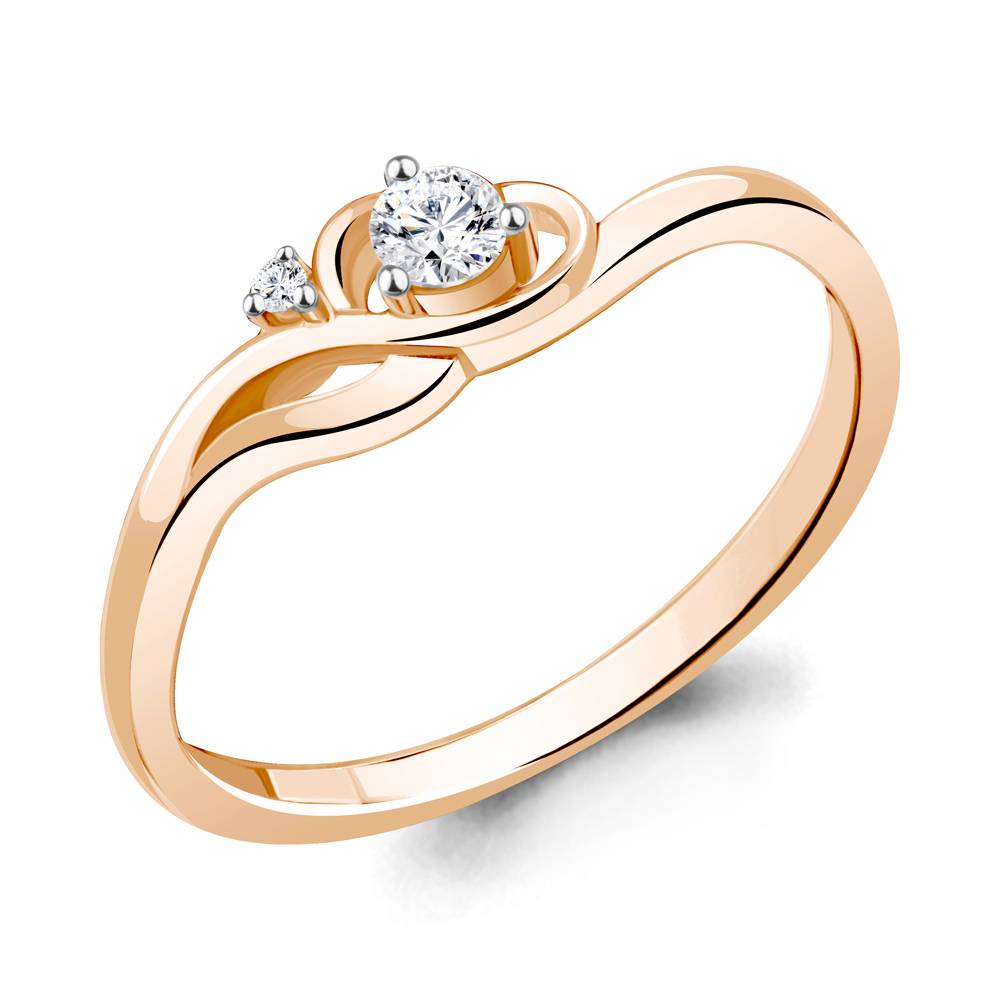 

Кольцо из серебра с фианитом Aquamarine Aquamarine 67421А_925_з р. 15, 67421А_925_з
