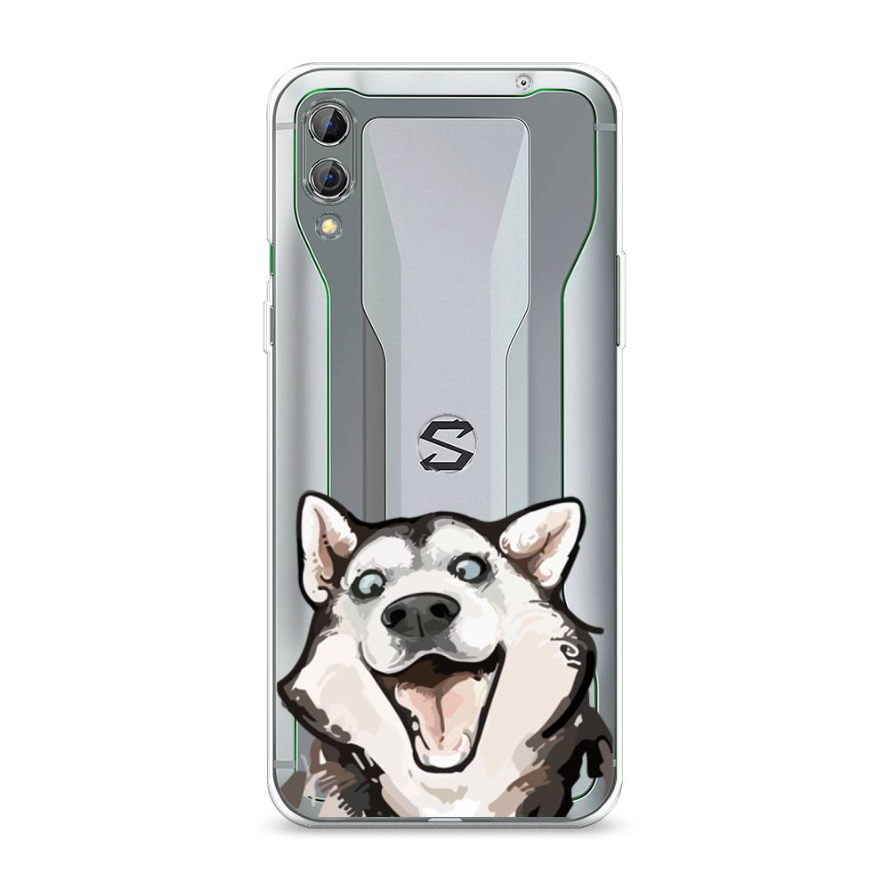 

Чехол Awog на Xiaomi Black Shark 2/2 Pro "Радостный хаски", Разноцветный, 36350-1