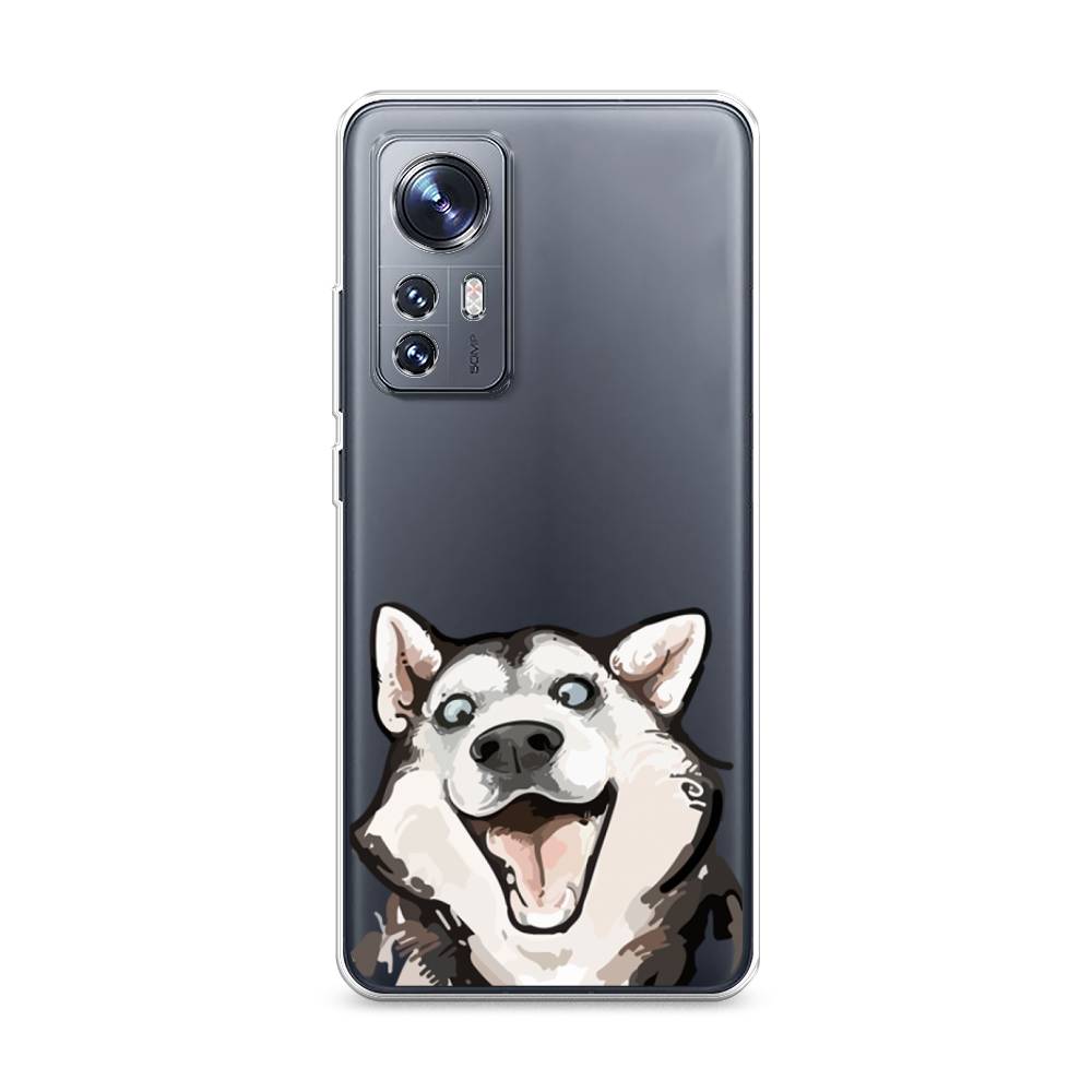 

Чехол Awog на Xiaomi 12/12X/12S "Радостный хаски", Разноцветный, 312950-1