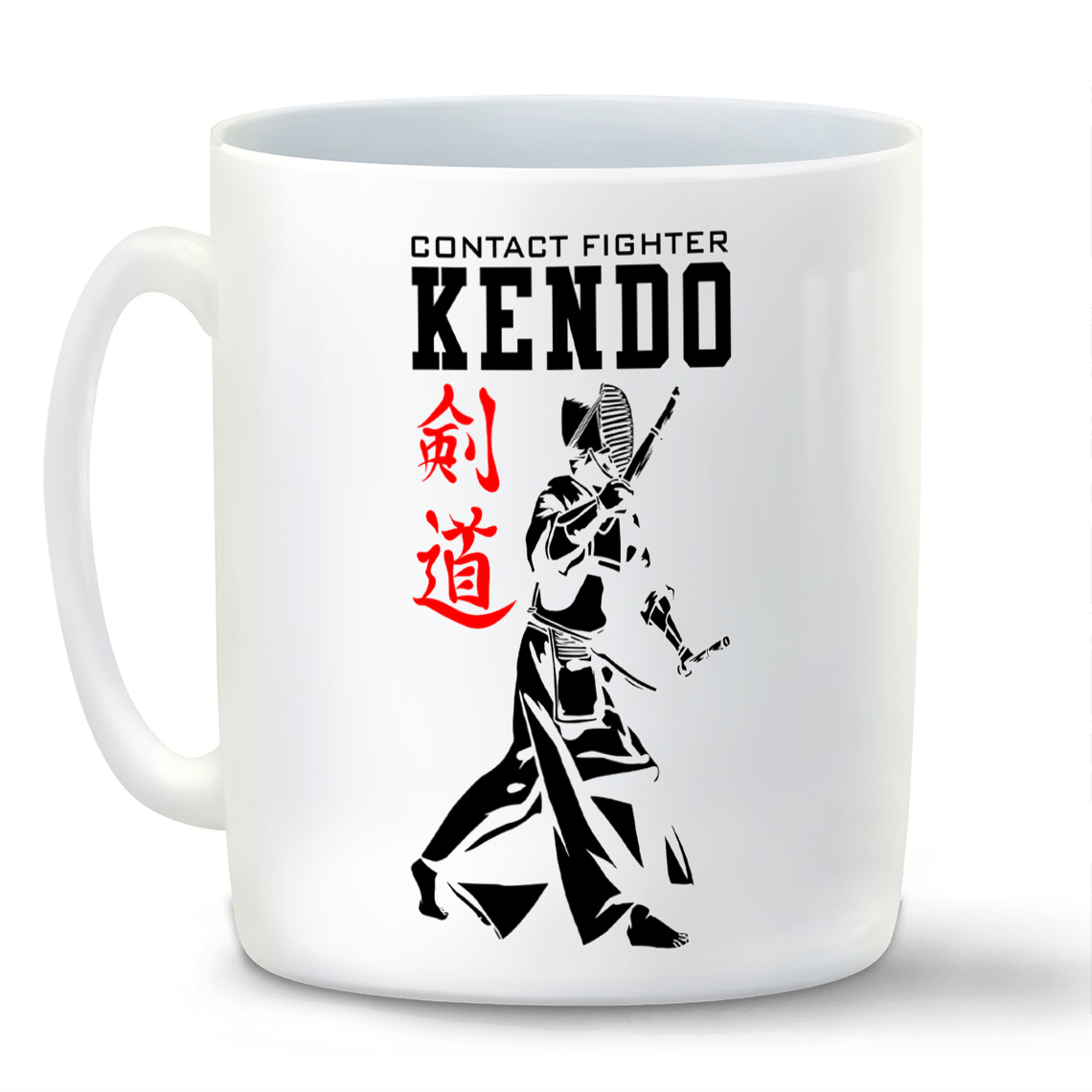 

Кружка CoolPodarok Contact fighter kendo Кендо, Contact fighter kendo Кендо