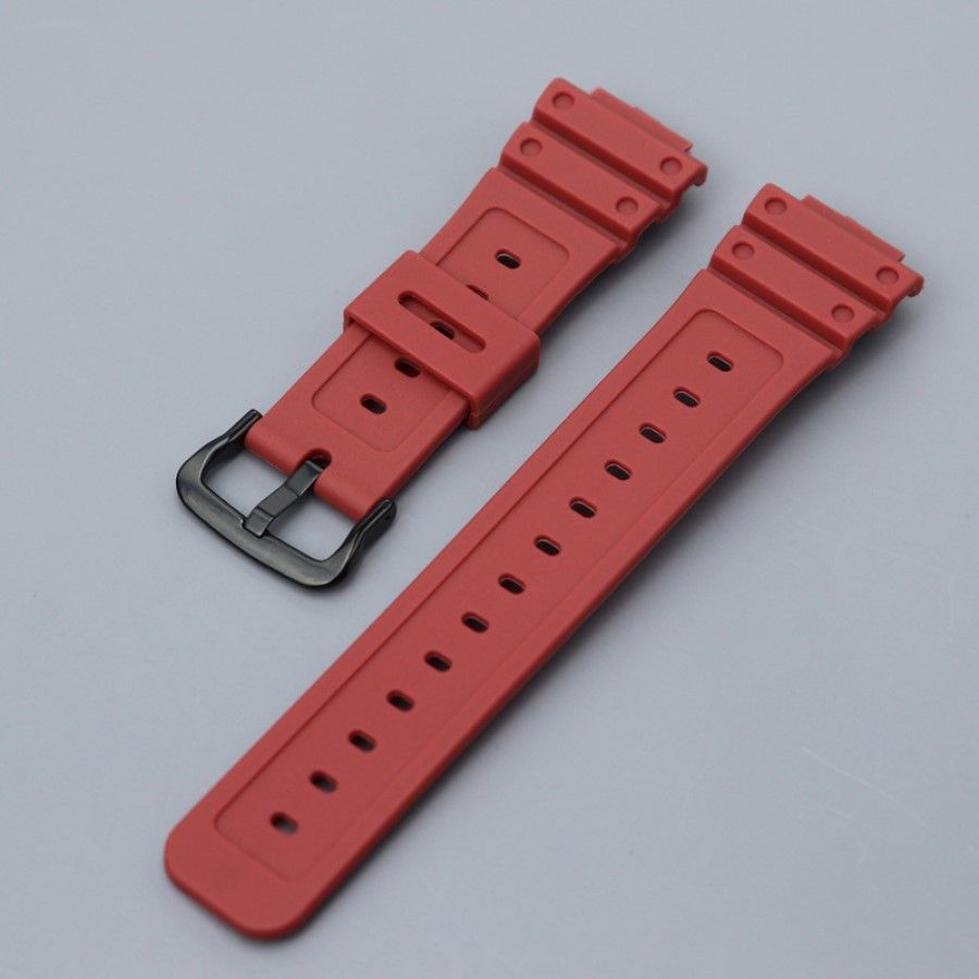 

Ремешок из двух частей унисекс Haspic DW-5600 красный/черная пряжка, DW-5600