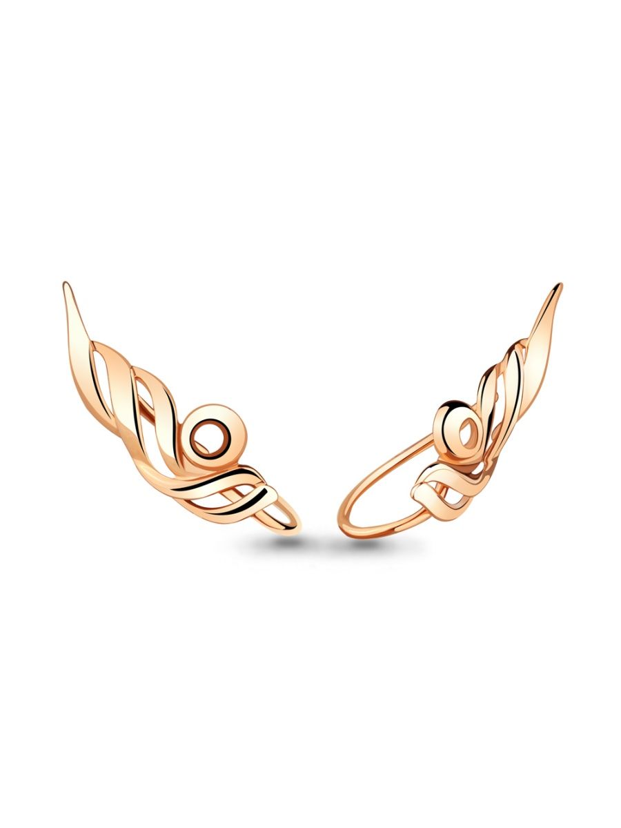 

Серьги клаймберы из золота TEO MAORI 833111.1, 833111.1
