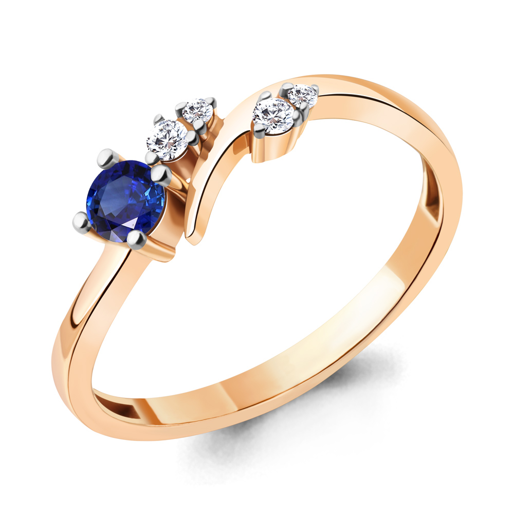 

Кольцо из серебра с фианитом Aquamarine Aquamarine 67419АБ_925_з р. 17, 67419АБ_925_з