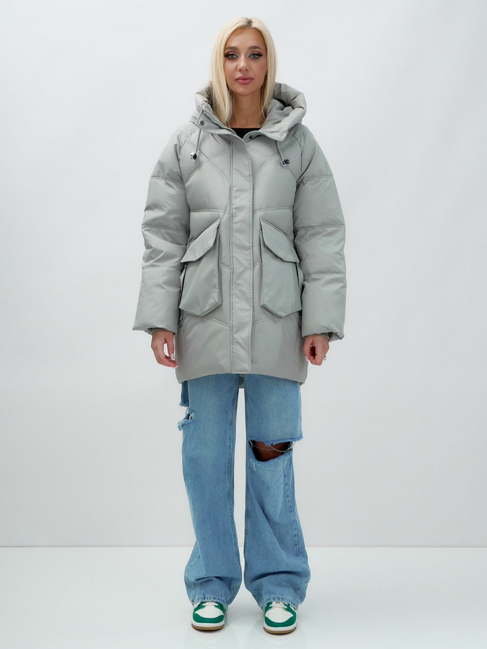 

Куртка женская MTFORCE 9617 зеленая XXL, Зеленый, 9617