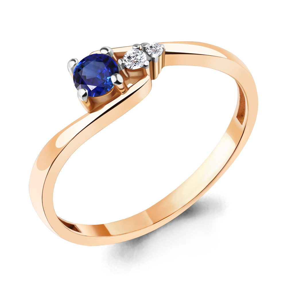 

Кольцо из серебра с фианитом Aquamarine Aquamarine 67418АБ_925_з р. 16, 67418АБ_925_з