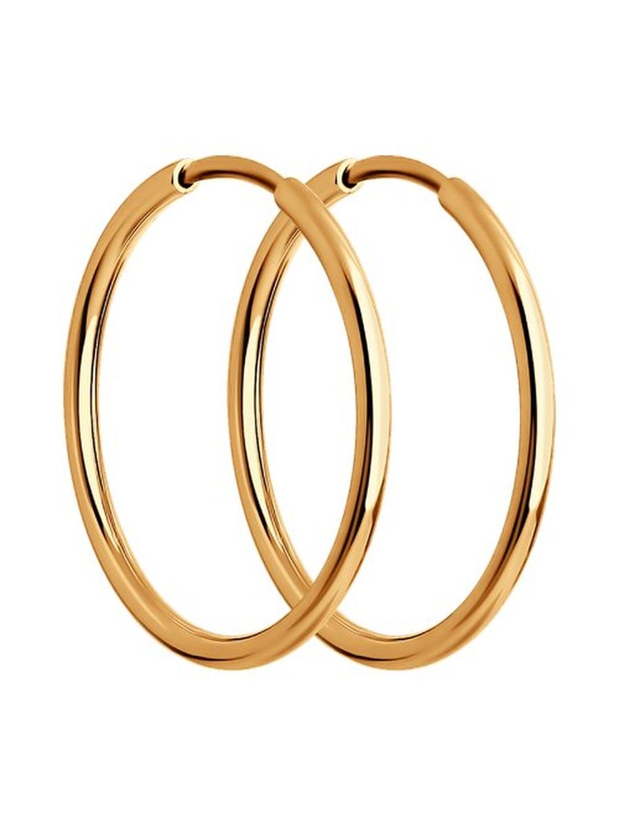 

Серьги конго из золота TEO MAORI 8140058, 8140058