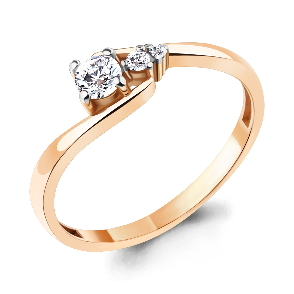 

Кольцо из серебра с фианитом Aquamarine Aquamarine 67418А_925_з р. 16,5, 67418А_925_з