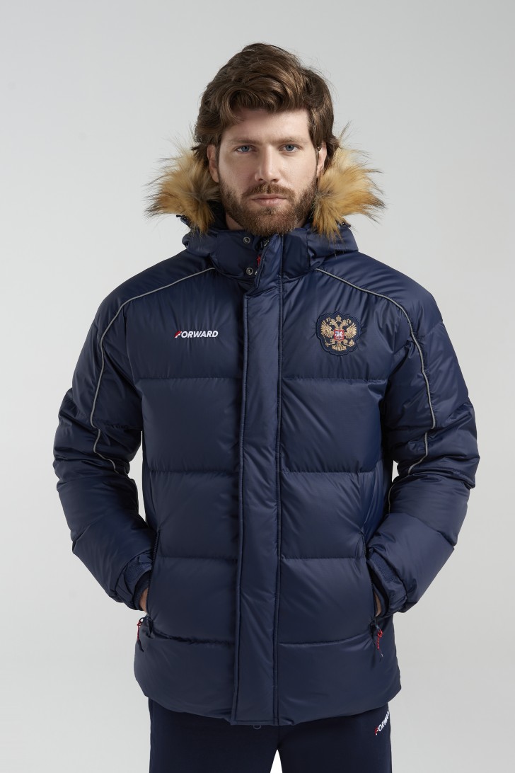 

Зимняя куртка мужская Forward m08110g-nn222r синяя 2XL, m08110g-nn222r
