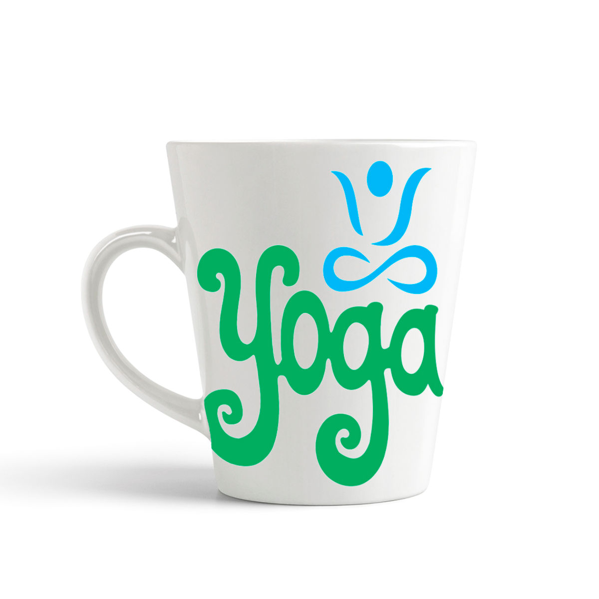 фото Кружка-латте coolpodarok йога yoga