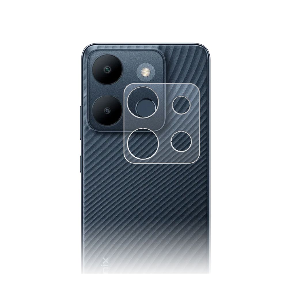 

Стекло защитное гибридное МАТОВОЕ Krutoff для блока камер INFINIX Smart 7
