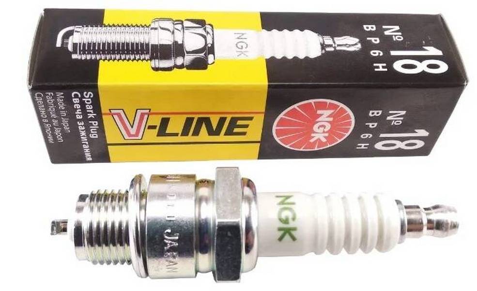 

NGK 3975 Свеча зажигания V-Line 18 BP6H