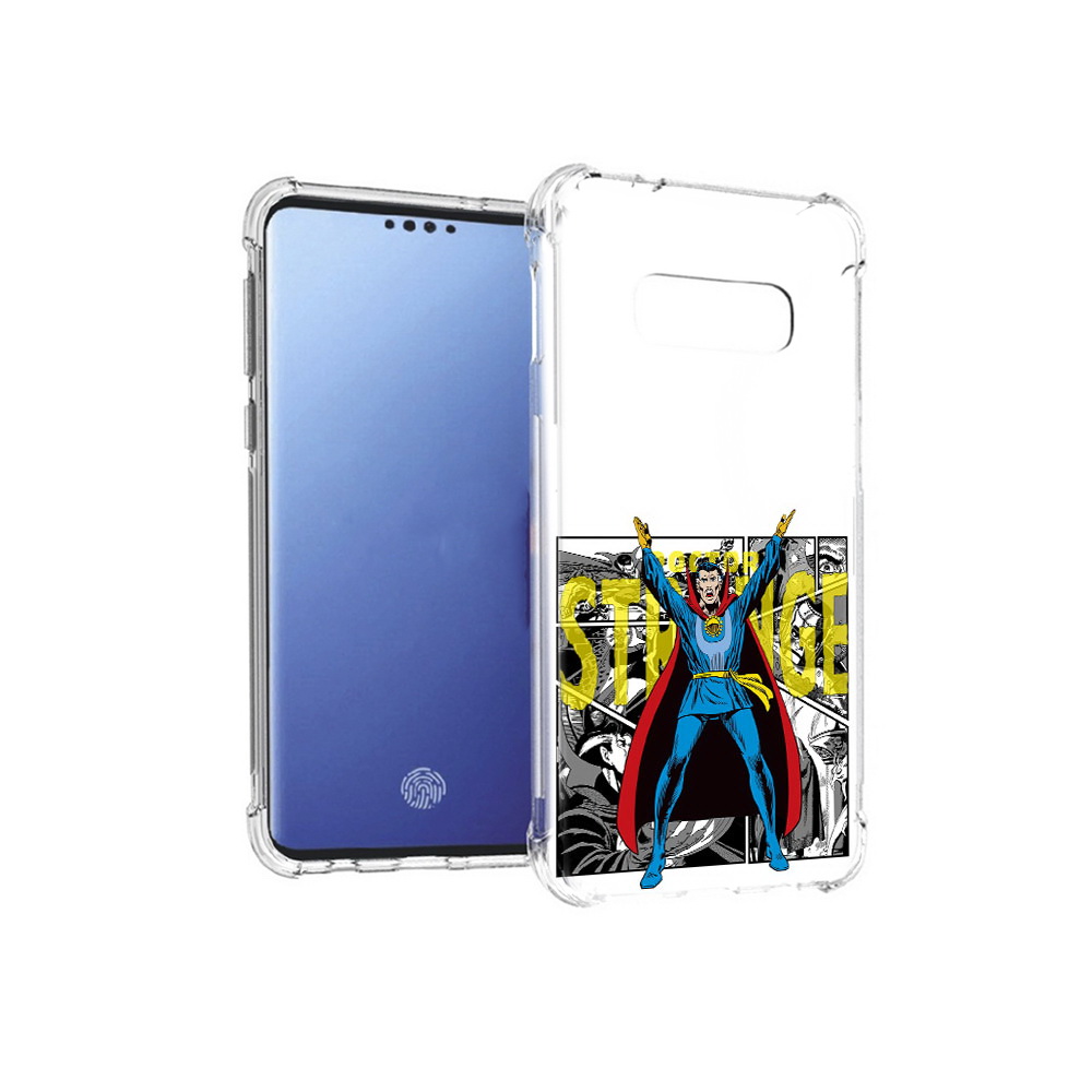 

Чехол MyPads Tocco для Samsung Galaxy S10E доктор стренж комикс (PT145748.492.334), Прозрачный, Tocco