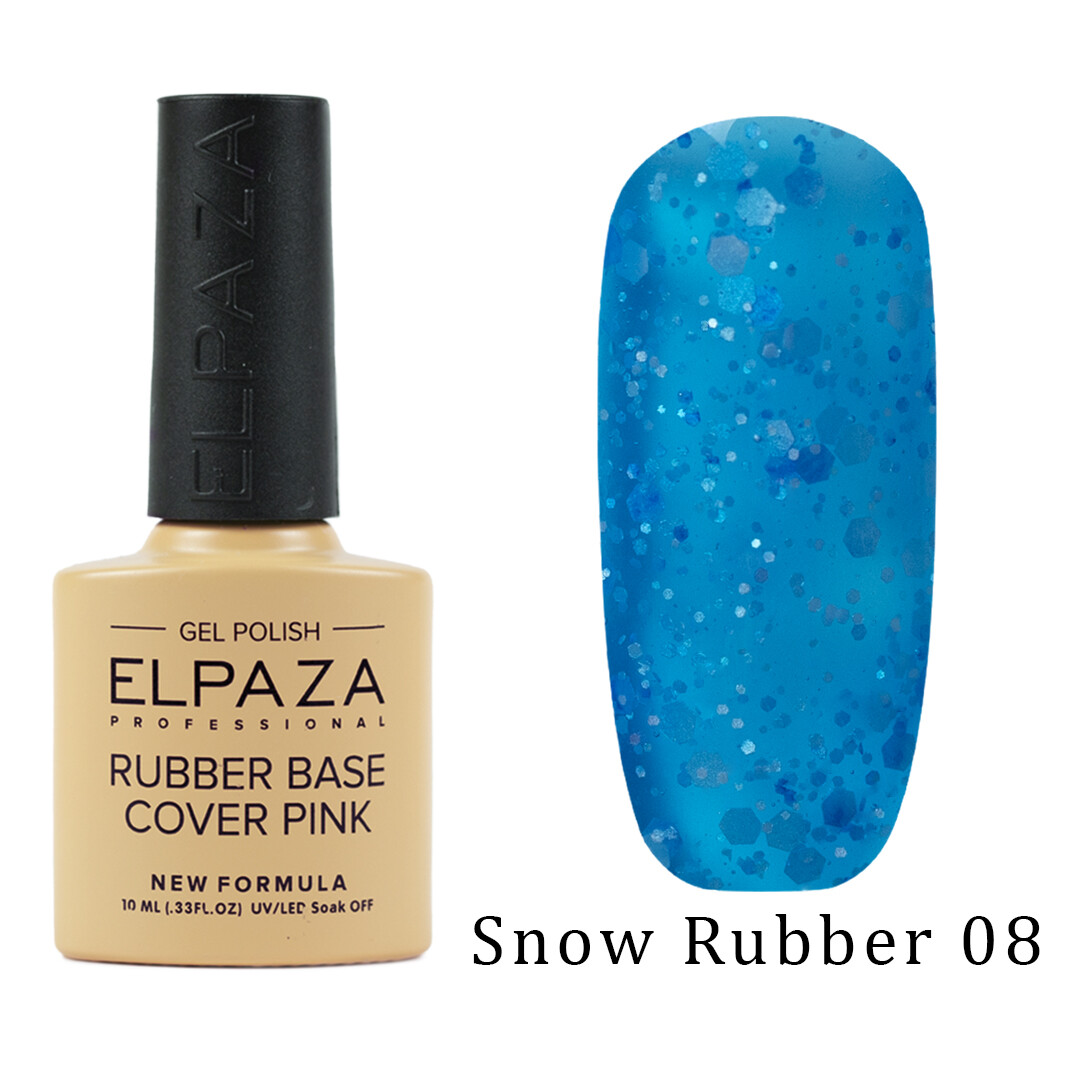 фото База для гель-лака elpaza elpaza rubber base snow 08