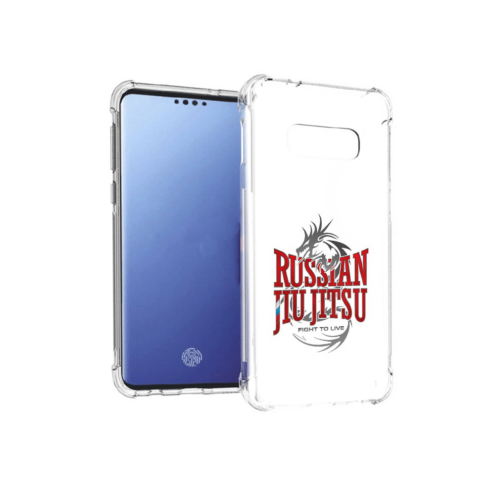 

Чехол MyPads Tocco для Samsung Galaxy S10E джиу джитсу (PT145748.492.321), Прозрачный, Tocco