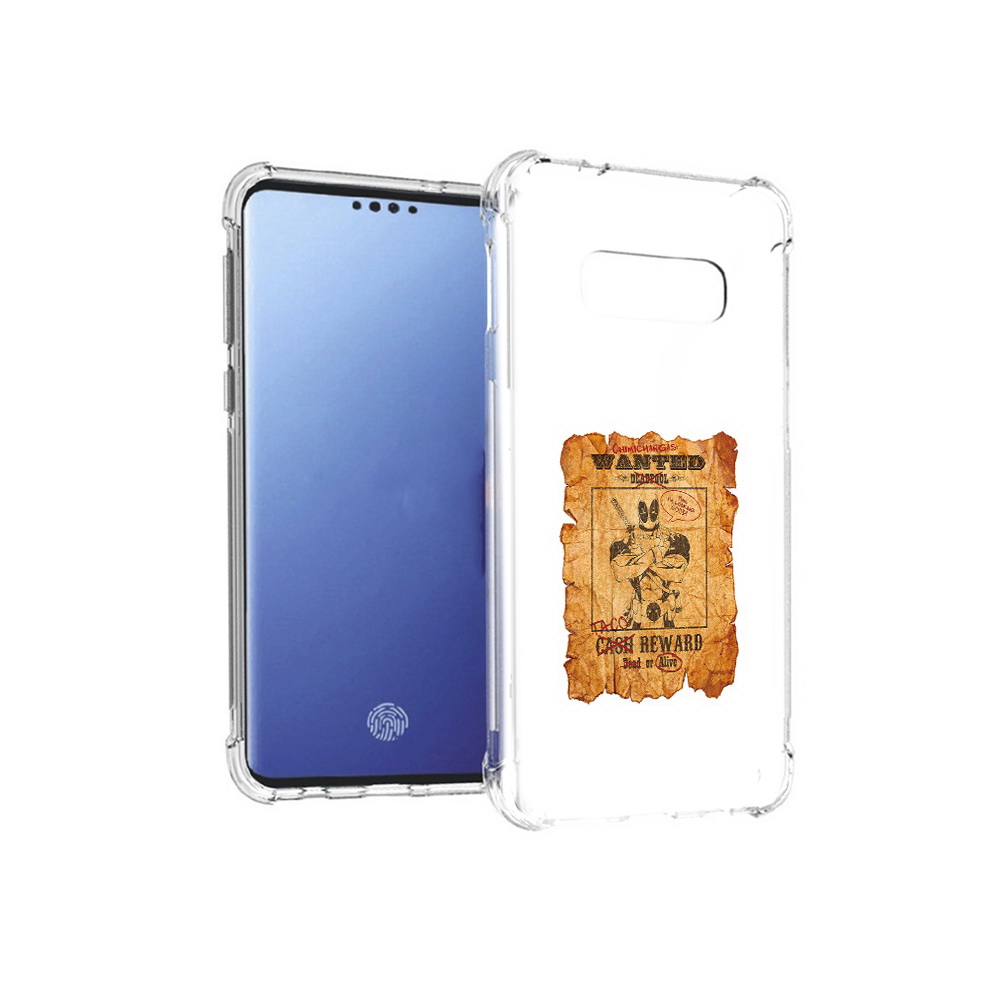 

Чехол MyPads Tocco для Samsung Galaxy S10E дедпул (PT145748.492.317), Прозрачный, Tocco