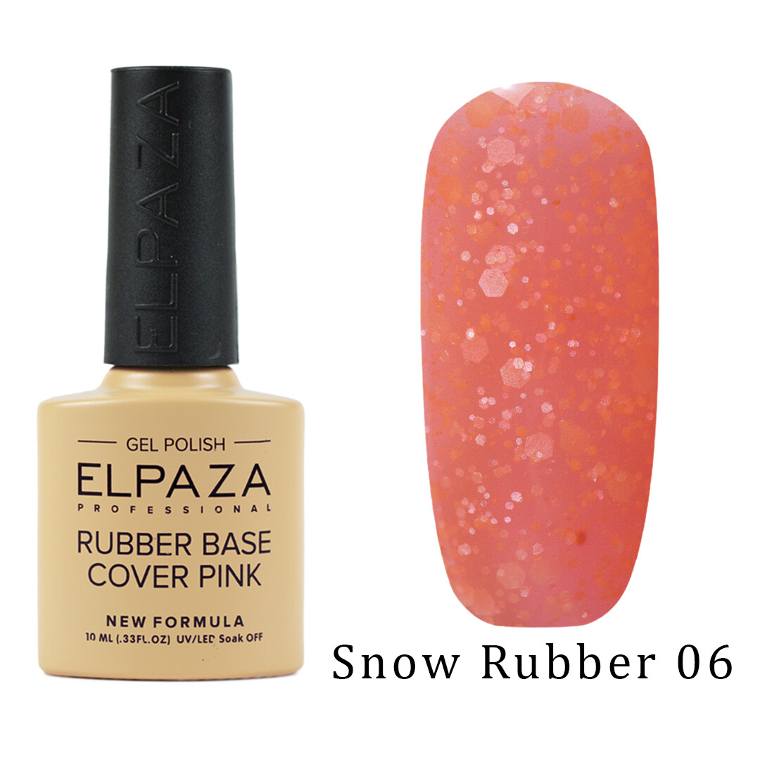

База для гель-лака Elpaza Elpaza Rubber Base Snow 06, Elpaza Rubber Base Snow 06