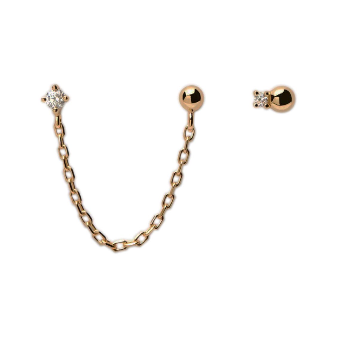 

Серьги из серебра PDPAOLA AR01-384-U, фианит, AR01-384-U