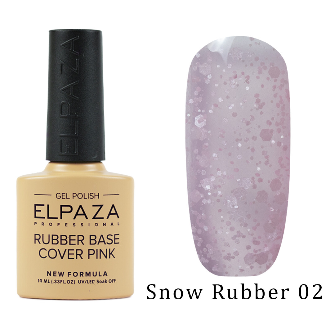 фото База для гель-лака elpaza elpaza rubber base snow 02