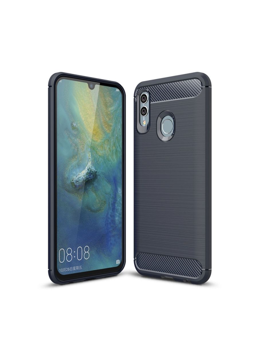 

Чехол Carbon для смартфона Huawei P Smart, Honor 10 Lite Синий
