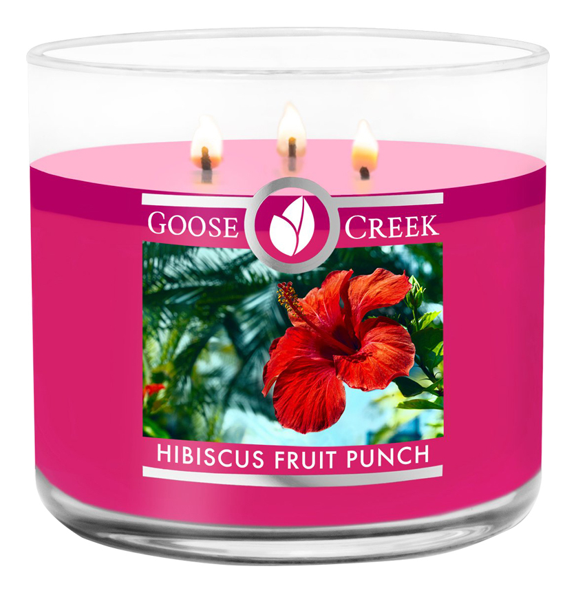 

Ароматическая свеча Goose Creek Hibiscus Fruit Punch Фруктовый пунш из гибискуса 411г, 397803