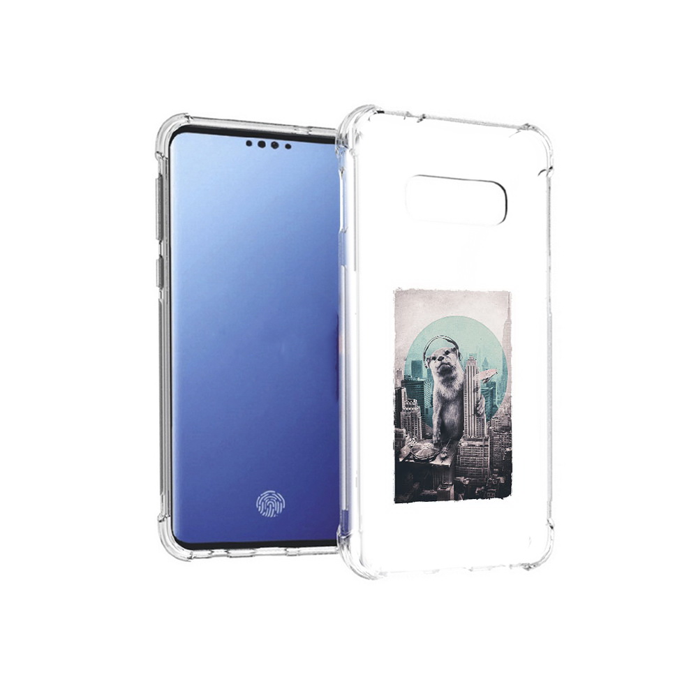 Чехол MyPads Tocco для Samsung Galaxy S10E выдра в городе (PT145748.492.283)
