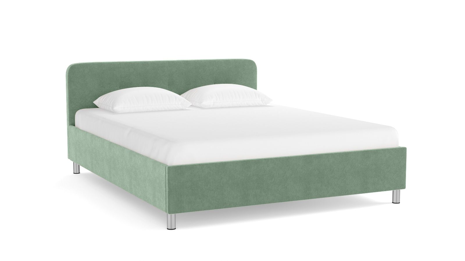 

Кровать Askona Minty Box I Sky Velvet 43 140х200, Зеленый, Minty Box I