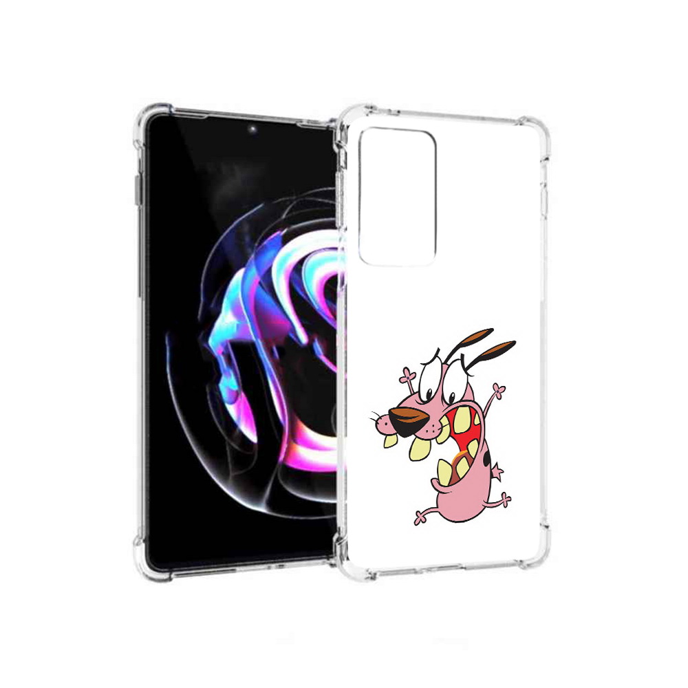 

Чехол MyPads Tocco для Motorola Moto Edge 20 Pro зубастый бобик (PT227063.364.371), Прозрачный, Tocco