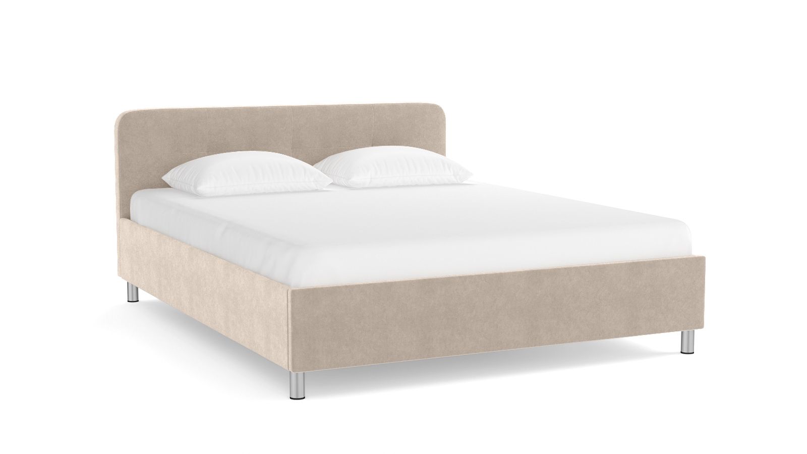 

Кровать Askona Minty Box I Sky Velvet 03 160х200, Бежевый