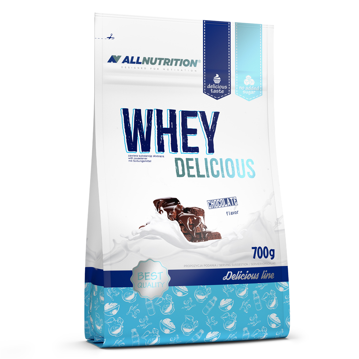 Протеин AllNutrition WHEY DELICIOUS 700 гр., шоколад