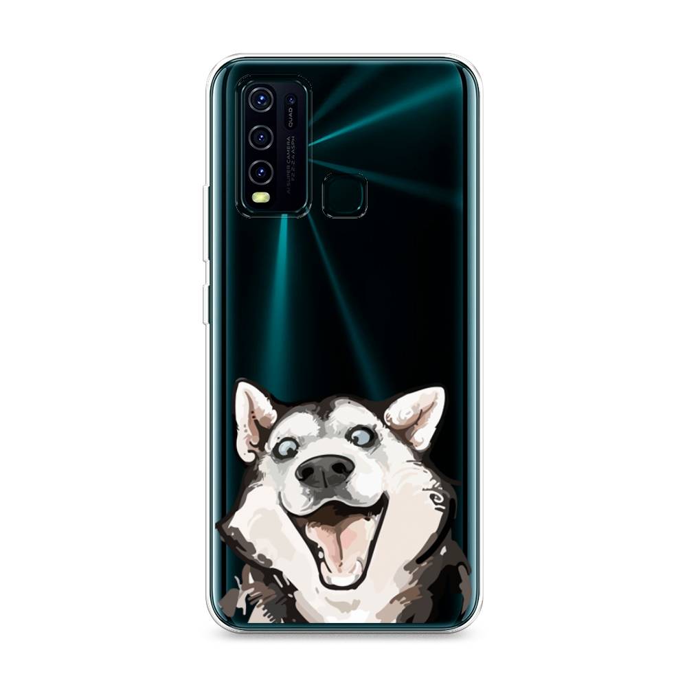 

Чехол Awog на Vivo Y30/Y50 "Радостный хаски", Разноцветный, 263150-1