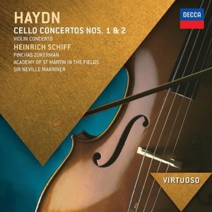 

Haydn: Cello Concertos Nos.1 & 2; Violin Concerto - Heinrich Schiff, Pinchas Zukerman, 1 CD